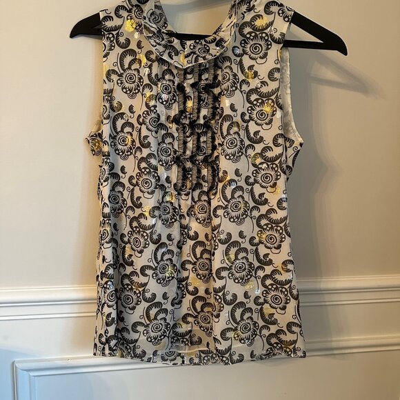 Elie Tahari Sleeveless Blouse - Picture 1 of 5